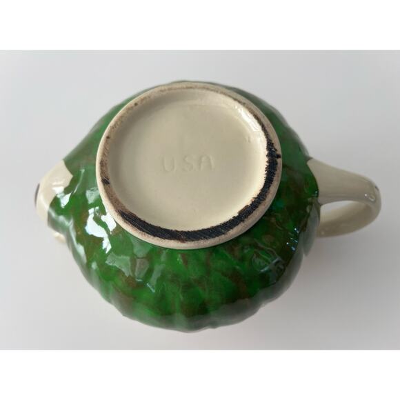 Shawnee Corn Queen Pottery - Teapot w/Lid, Creamer, Salt and Pepper Shakers EUC - Picture 11 of 16